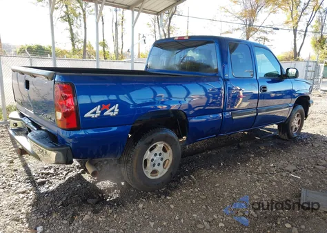 2004 Chevrolet Silverado 1500 Ls from USA, damaged, VIN 1GCEK19T94E272901
